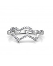 The Dual Heart Ring