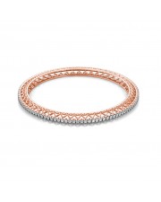 The Teena Heart Single Line Bangle