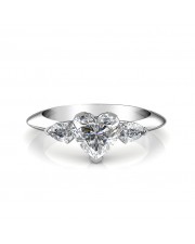 0.90 carat White Gold - Anastasia Engagement Ring