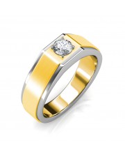 The Gordon ring for him - Yellow - 0.50 carat