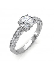 1.52 carat 18K Gold - Zest Love Engagement Ring