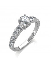 0.90 carat 18K Gold - True Love Engagement Ring