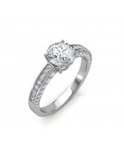 0.77 carat 18K Gold - Zest Love Engagement Ring