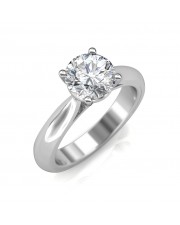 0.70 carat 18K Gold - Classic Engagement Ring