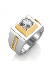 The Khufu Solitaire Ring For Him - 0.56 carat