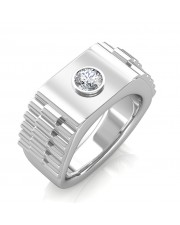 The Leopold Ring For Him - 0.15 carat