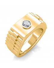 The Leopold Ring For Him - 0.25 carat