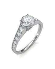 1.13 carat Platinum - Victoria Engagement Ring