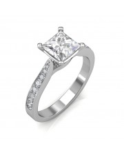 1.14 carat Platinum - Ayesha Engagement Ring