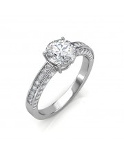 0.92 carat 18K Gold - Zest Love Engagement Ring