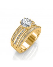 The Aurora Solitaire Ring