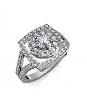  0.84 carat Platinum -  Imperial Engagement Ring