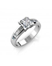 0.97 carat Platinum - Charlene Engagement Ring