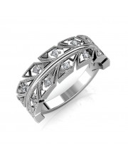 The Irma Foglia Ring  - Platinum