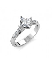 1.05 carat Platinum - Nia Engagement Ring