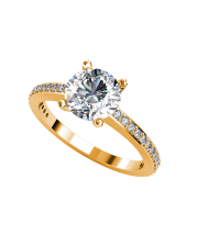 0.76 carat 18K Gold - THE ISABELLA ENGAGEMENT RING