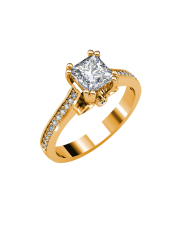 0.65 carat 18K Gold - THE EMMA ENGAGEMENT RING