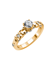 0.57 carat 18K Gold - THE SUPRIYA ENGAGEMENT RING