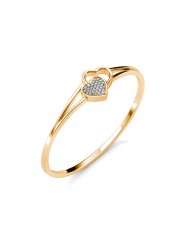 The Nia Twin Heart Bangle