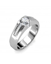 The Leonard Ring For Him - 0.90 carat