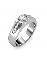 The Leonard Ring For Him - 1.00 carat
