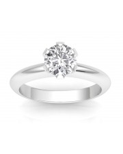 0.70 carat Platinum - Classic Six-Prong /Six-Claw Engagement Ring