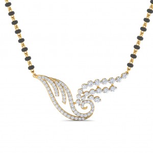 The Krisha Swirl Mangalsutra