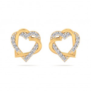 THE HEART INFINITY EARRINGS