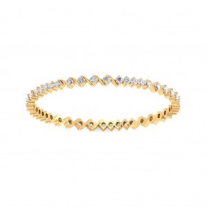The Evelyn Diamond Bangle
