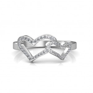 Diamond Ring - Heart shape