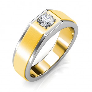 The Gordon ring for him - 0.90 carat