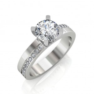 The Classic Solitaire Ring