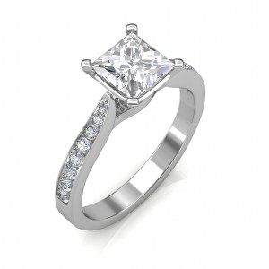 1.14 carat Platinum - Ayesha Engagement Ring