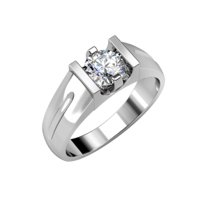 The Gian Ring For Him - Platinum - 0.50 carat