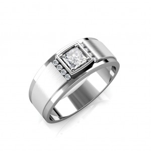 The Michael Ring For Him - Platinum - 0.50 carat