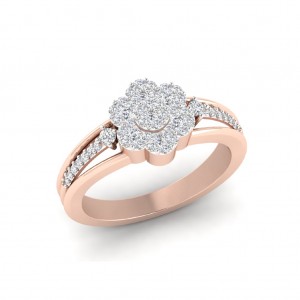 Rose Gold Diamond Ring