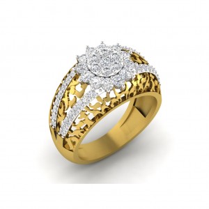 Yellow Gold Diamond Ring