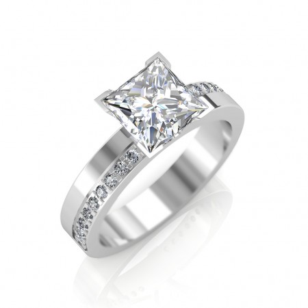 The Eternity Solitaire Ring