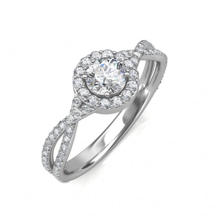  0.64 carat 18K Gold - Zara Engagement Ring