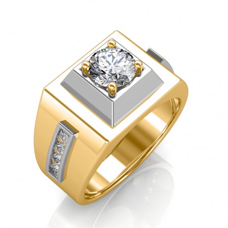 The Khufu Solitaire Ring For Him - 0.36 carat