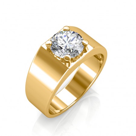 The Evergreen Solitaire Ring For Him