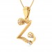 The 'Z' Alphabet Pendant 