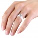 1.25 carat 18K White Gold - Neo Six-Prong/Six-Claw Engagement Ring