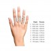 1.29 carat 18K White Gold - Athena Engagement Ring and Wedding Band Set