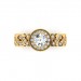 0.51 carat 18K Gold - Entwined Halo Engagement Ring