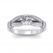 0.71 carat 18K White Gold - Nelly Engagement Ring