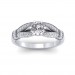 0.51 carat 18K White Gold - Nelly Engagement Ring