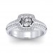 1.30 carat 18K White Gold - Amanda Engagement Ring