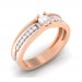 0.34 carat 18K White & Rose Gold - Tiana Engagement Ring