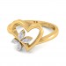 The Clover Heart Diamond Ring